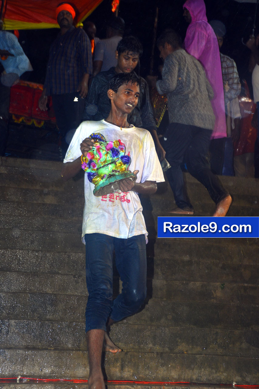 Razole Taluka Ganesh Nimajjanam